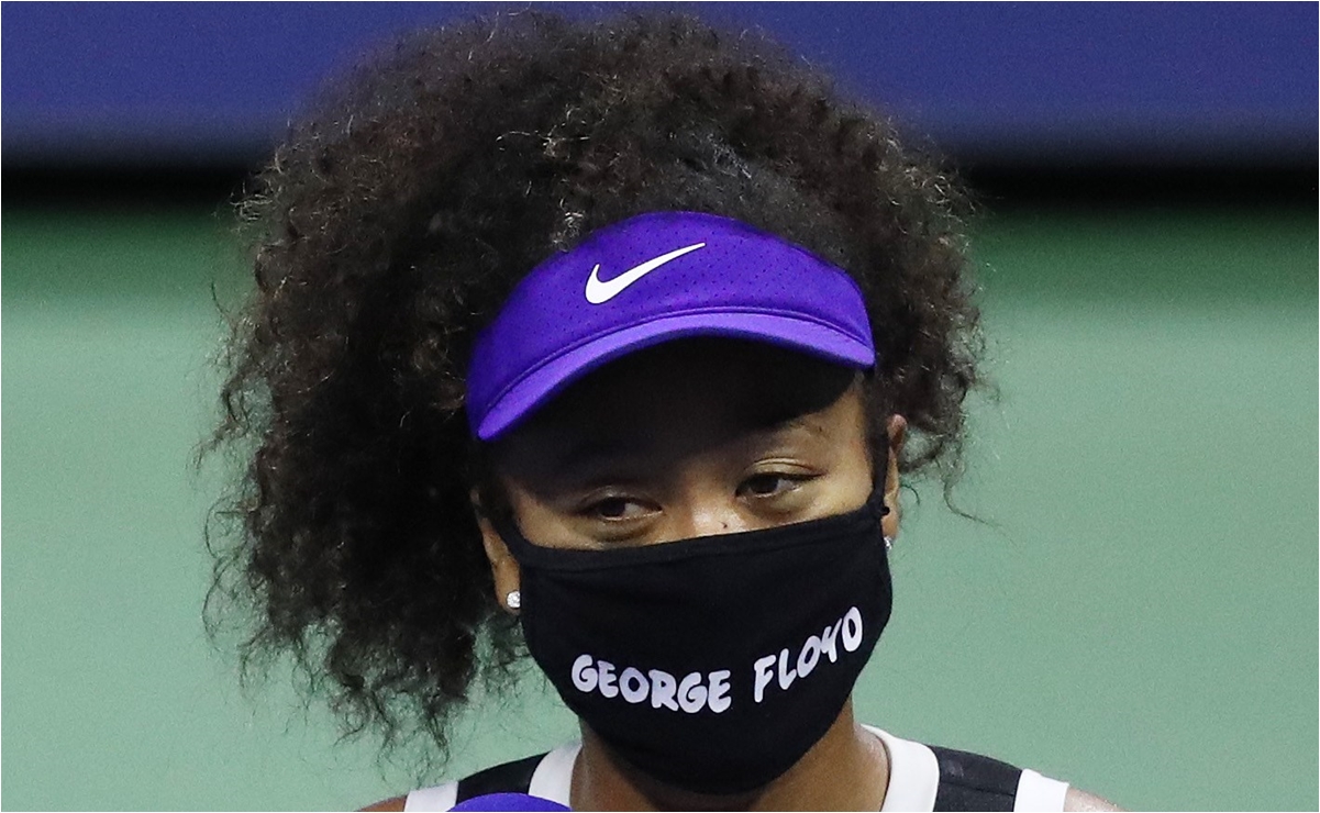 El poderoso mensaje de la tenista, Naomi Osaka, en sus cubrebocas