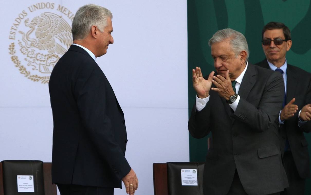 AMLO alista recepción del presidente de Cuba, Miguel Díaz-Canel, en Campeche 