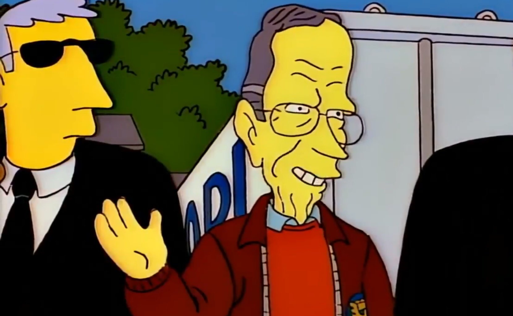Las cuatro ocasiones en las que George Bush padre apareció en Los Simpson