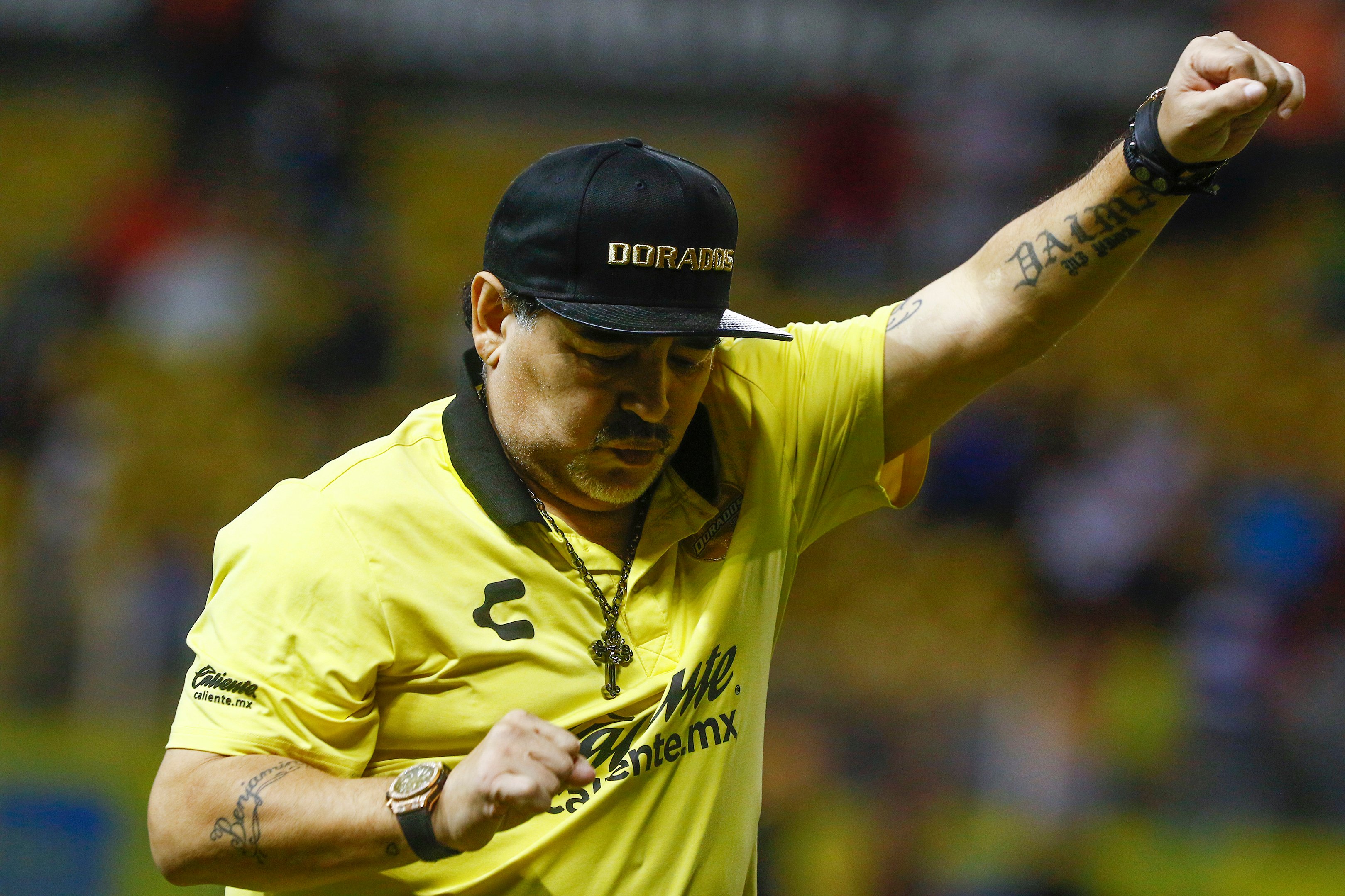 Maradona busca consagrarse en México como técnico