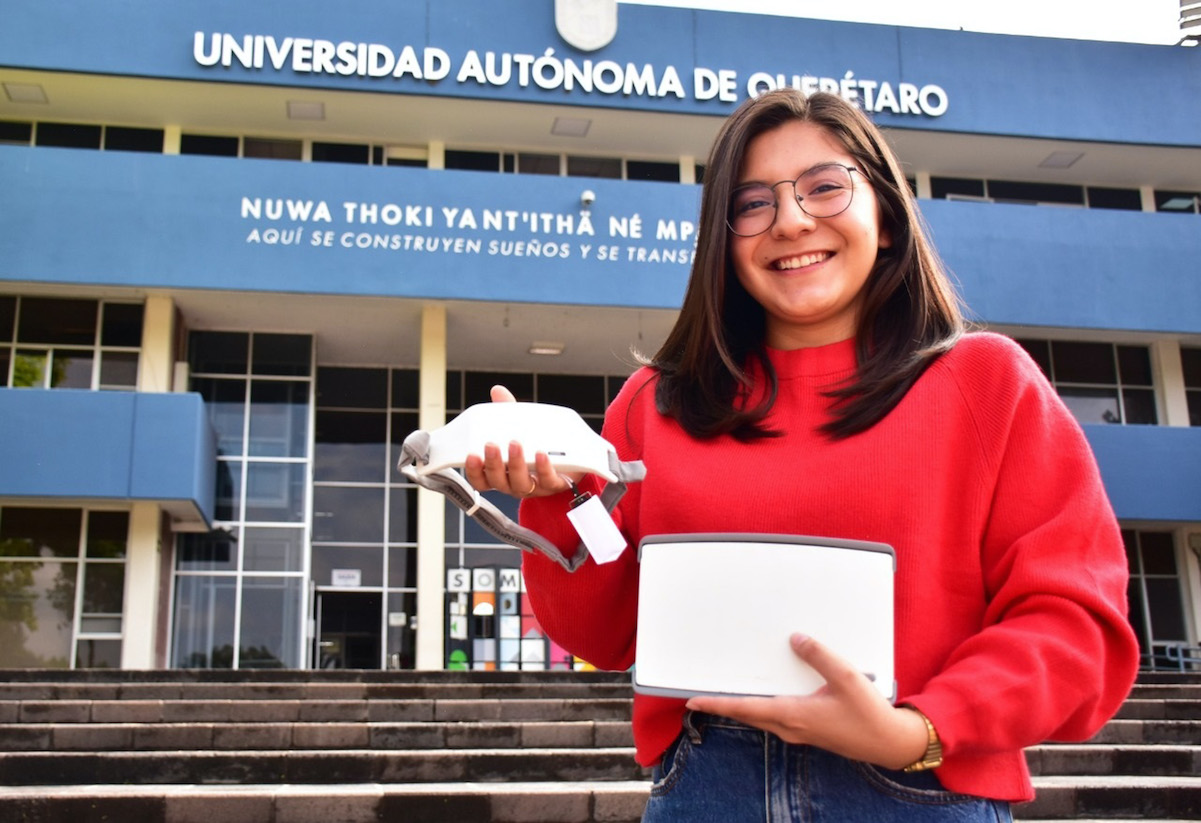 Estudiante queretana crea aparato que detecta sangrados posparto