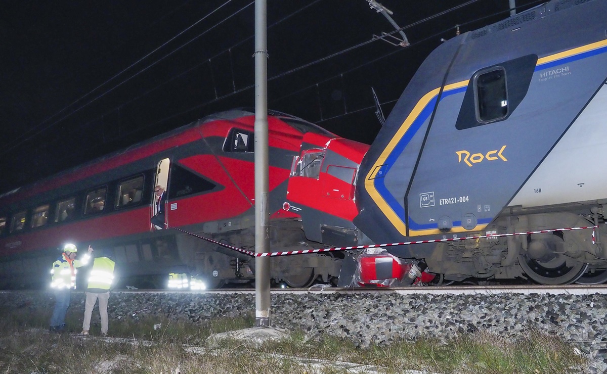 17 heridos deja choque entre dos trenes en el noreste de Italia