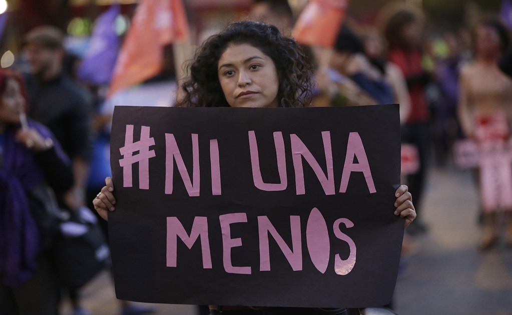 Feminists protest against gender violence in Mexico City