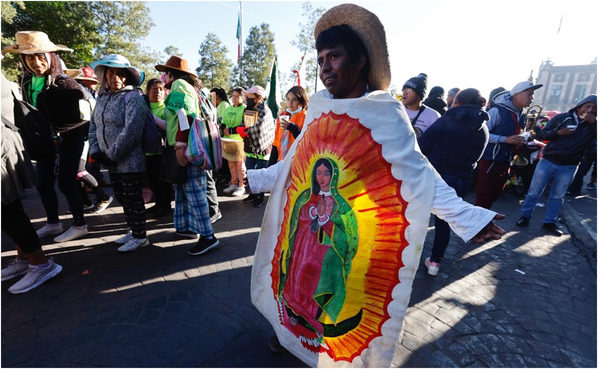 Cerca de 40 mil peregrinos caminarán por 3 días de Toluca a la Basílica de Guadalupe. Esta es la ruta que seguirán