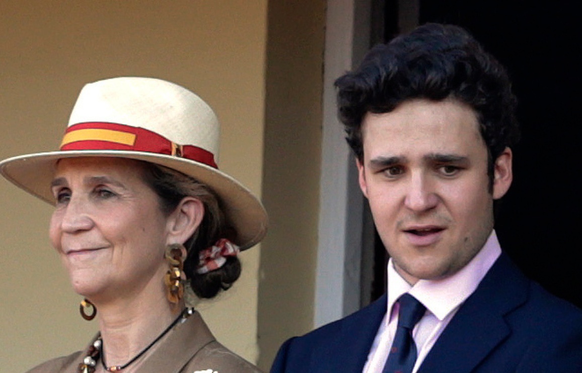 Froilán, nieto del rey Juan Carlos de España, estuvo 72 horas de fiesta; su familia se preocupa