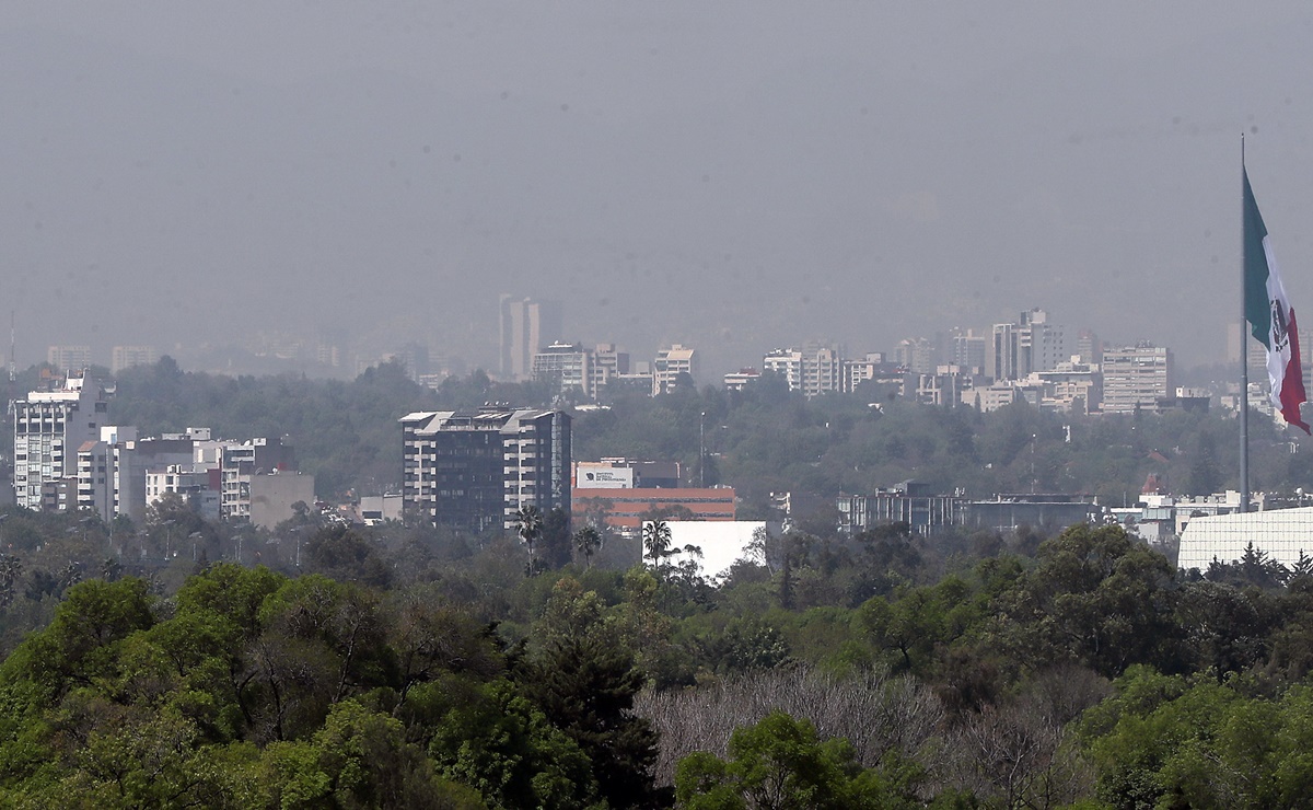 Reportan mala calidad del aire en CDMX y área conurbada