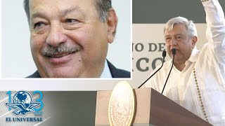 AMLO pide a Slim no cerrar mina de San Francisco del Oro