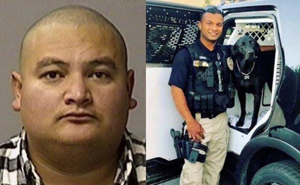 Detienen a mexicano indocumentado acusado de matar a policía en California
