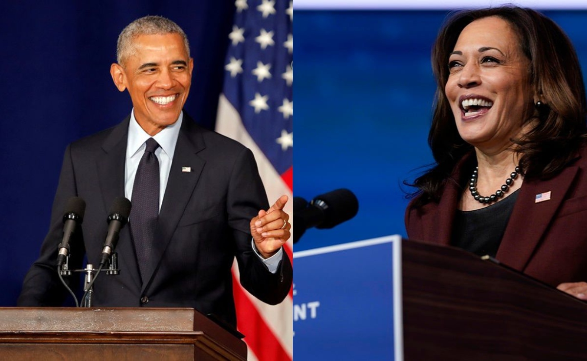 Obama respalda la candidatura presidencial de Kamala Harris