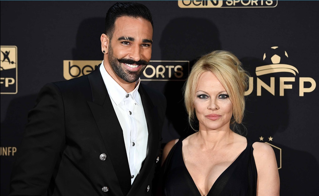 Pamela Anderson rompe con el futbolista Adil Rami por infidelidad 