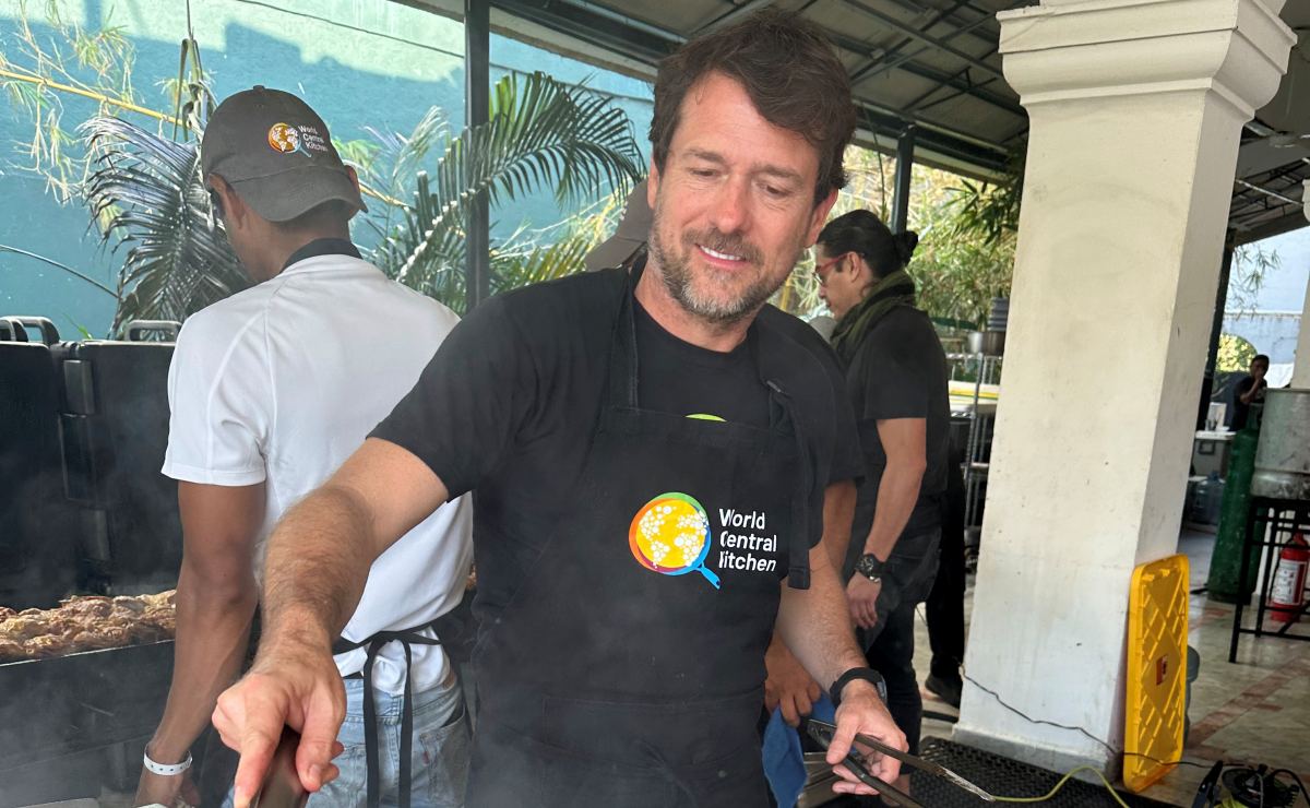 Eduardo Palazuelos: "Tienes que construir un poco de esperanza y qué mejor que con un plato de comida caliente"