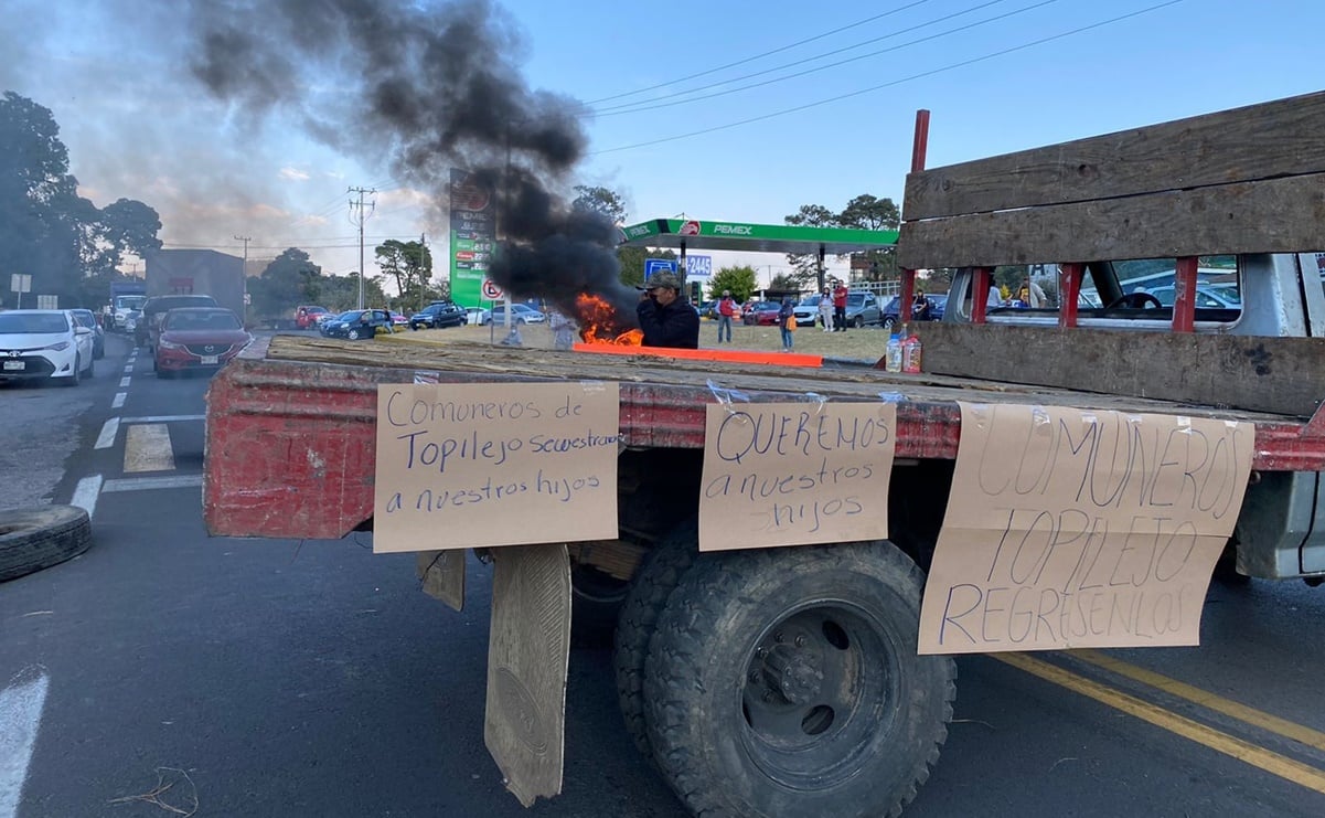 Genera caos vial en CDMX bloqueo en la México-Cuernavaca que lleva más de dos horas