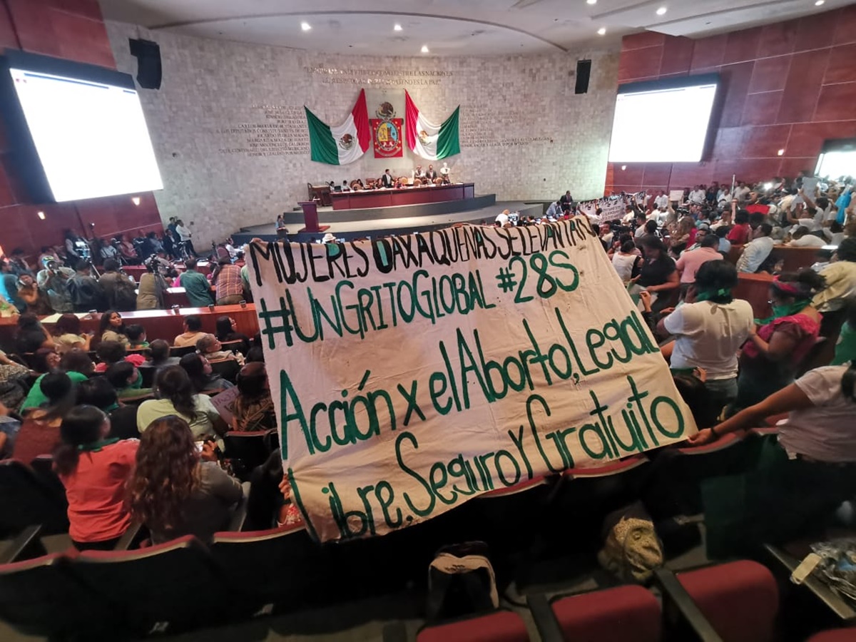 Entra en vigor reforma que despenaliza interrupción del embarazo en Oaxaca
