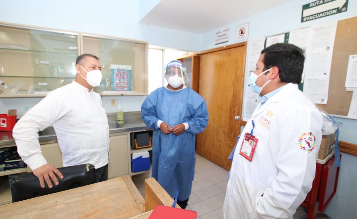 ISSSTE reubica a clínicas de primer nivel a trabajadores de la salud contratados por la pandemia
