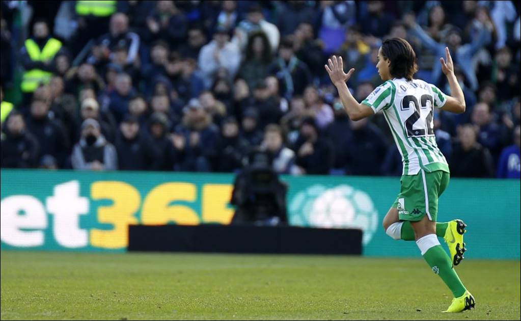 Diego Lainez entra en lista histórica de mexicanos en España