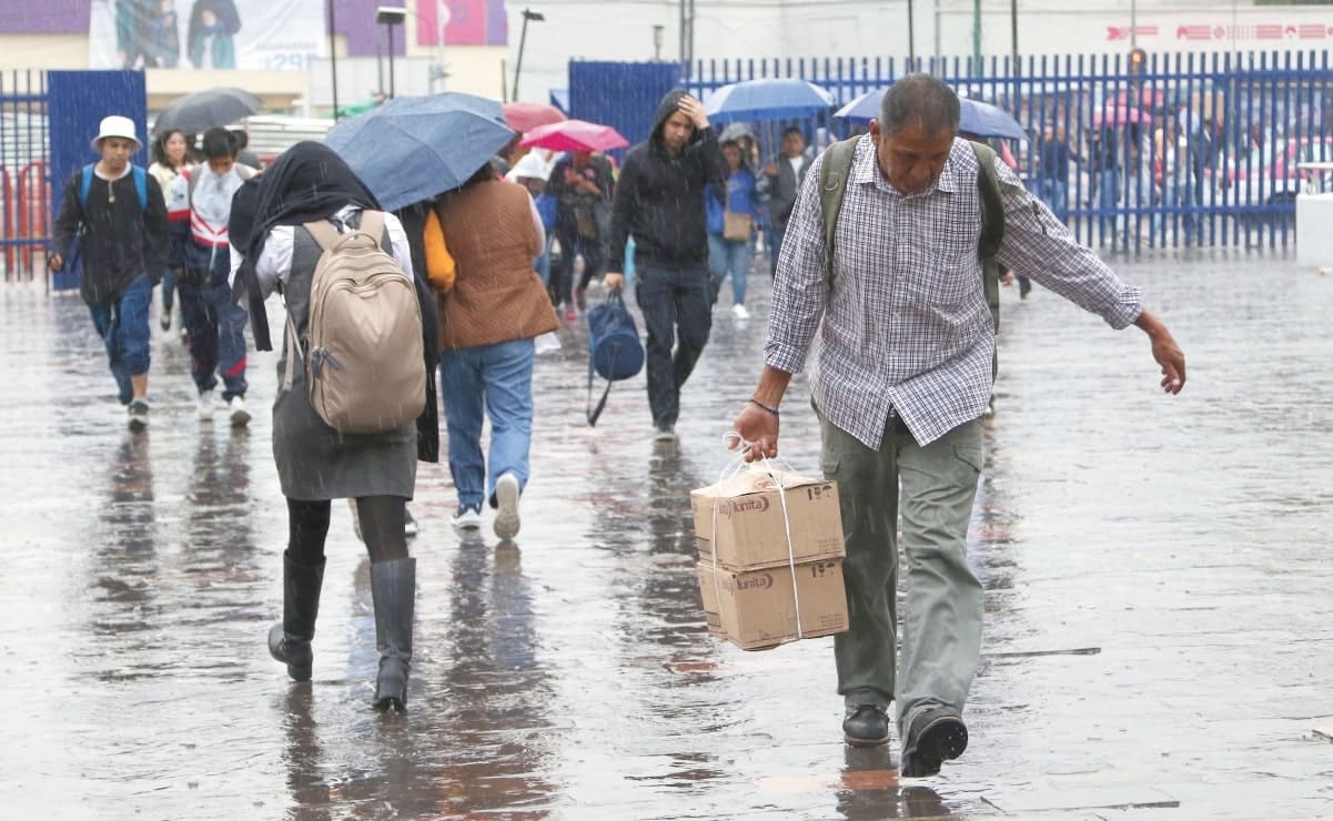 ¡Saca el paraguas! Activan alerta amarilla por lluvia fuerte en cinco alcaldías