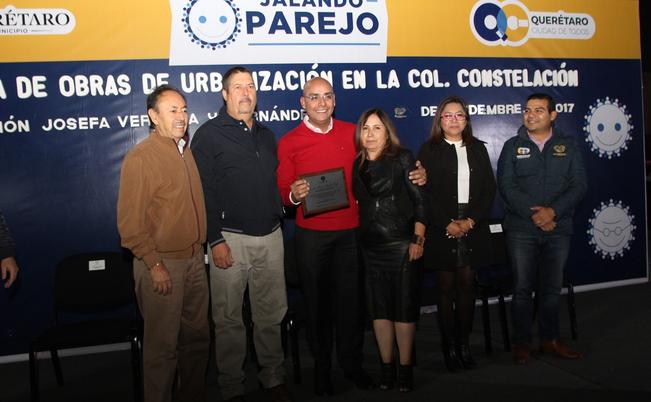 MAV entrega obras de urbanización