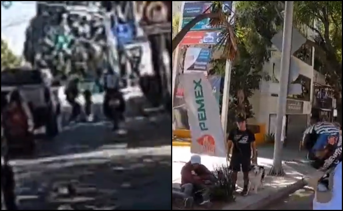 VIDEO: Por invadir la ciclovía, motociclista arrolla a niña y a su madre en Insurgentes