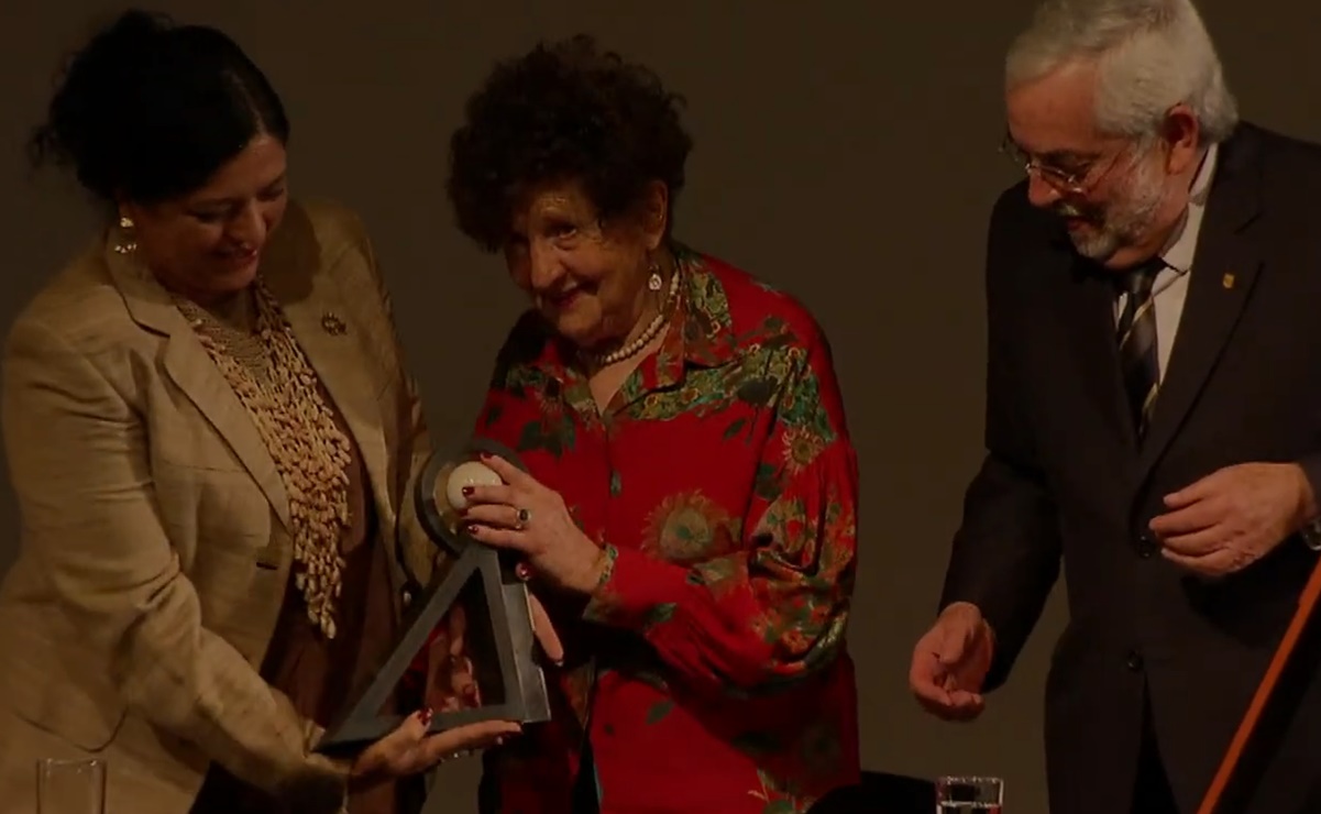 Sorprende la necesidad de subrayar que una mujer gana un premio: Margo Glantz, Premio Internacional Carlos Fuentes 2022