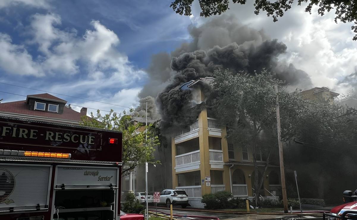 Acusan de intento de asesinato al sospechoso del tiroteo e incendio en edificio de Miami que dejó un herido