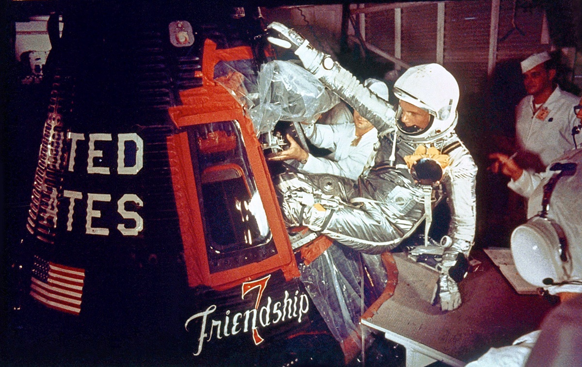 John Glenn, el primer astronauta estadounidense