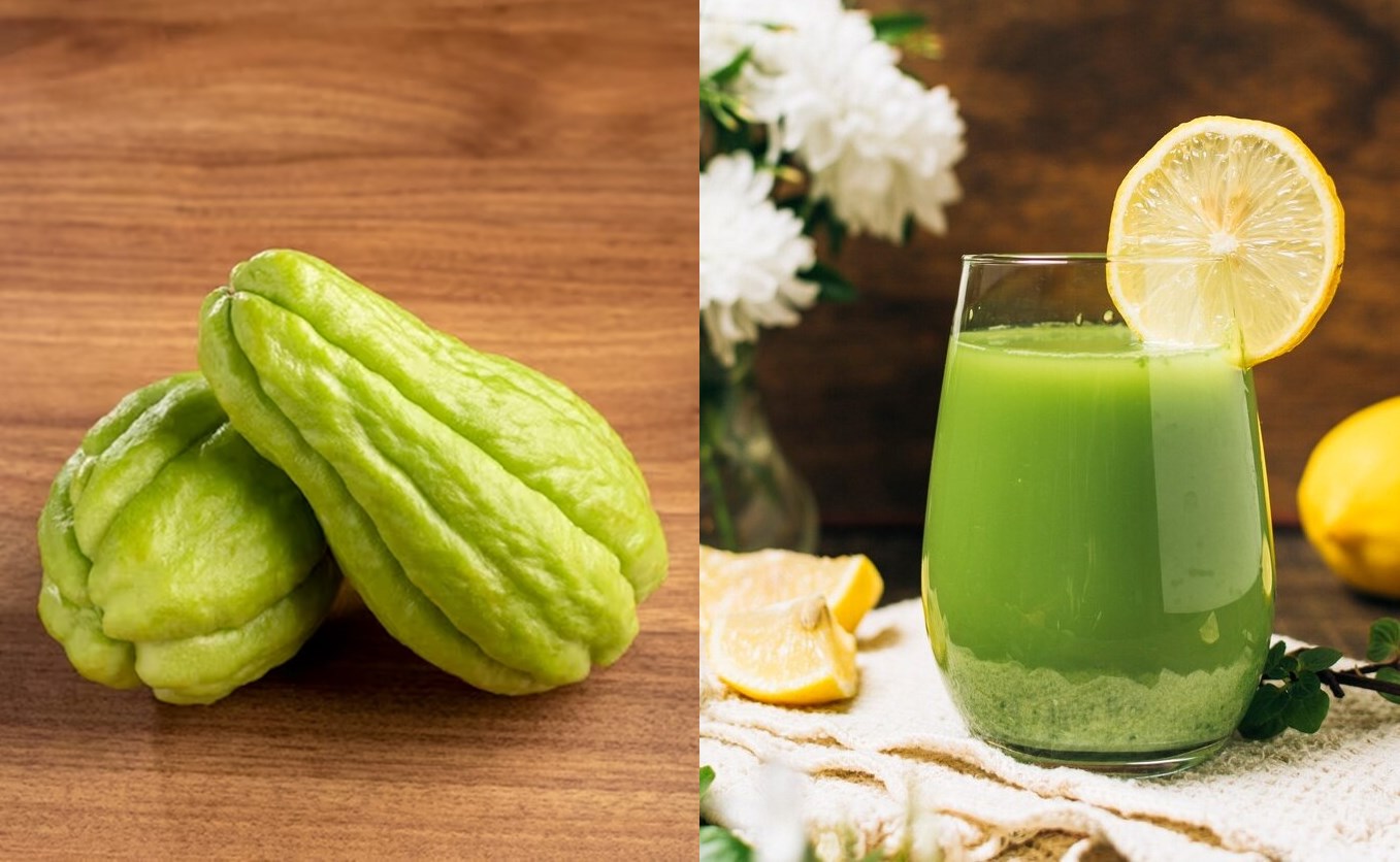 Beneficios de tomar jugo de chayote con limón en época de calor