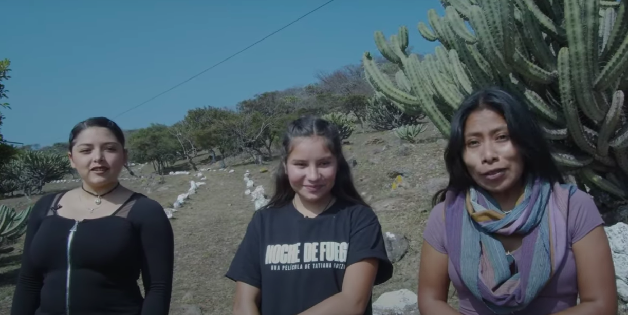 Yalitza vino a Querétaro a platicar con actrices de “Noche de fuego”