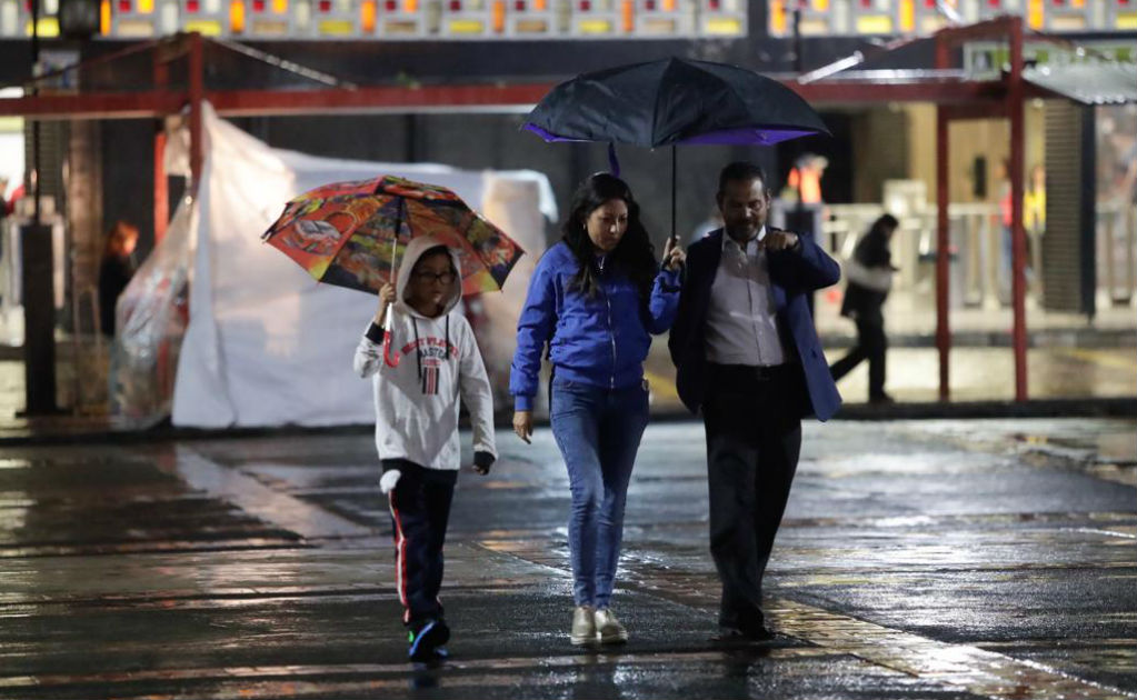 Pronostican lluvias puntuales fuertes en el Valle de México