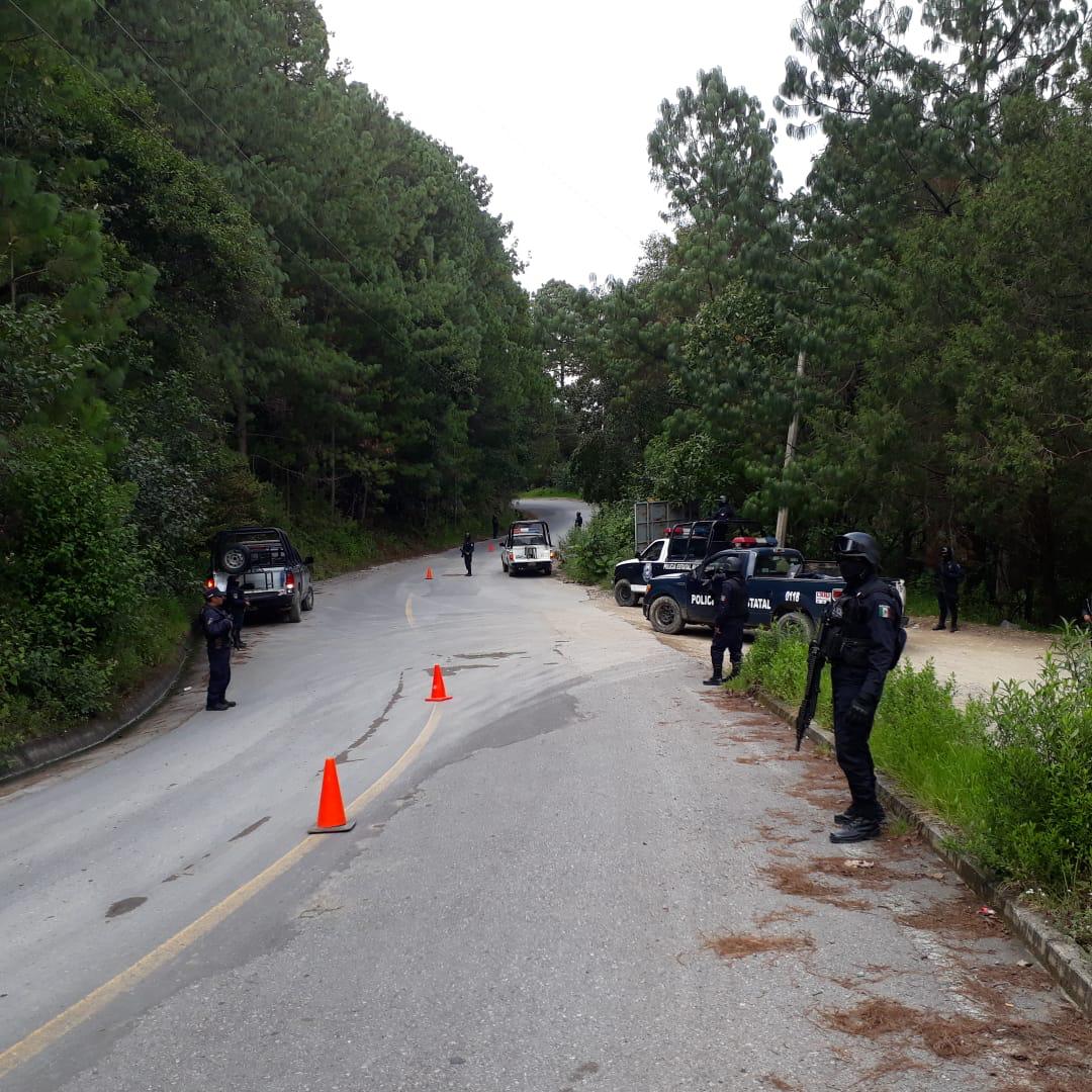 Reportan enfrentamiento entre grupo armado y policías estatales en la sierra de Guerrero