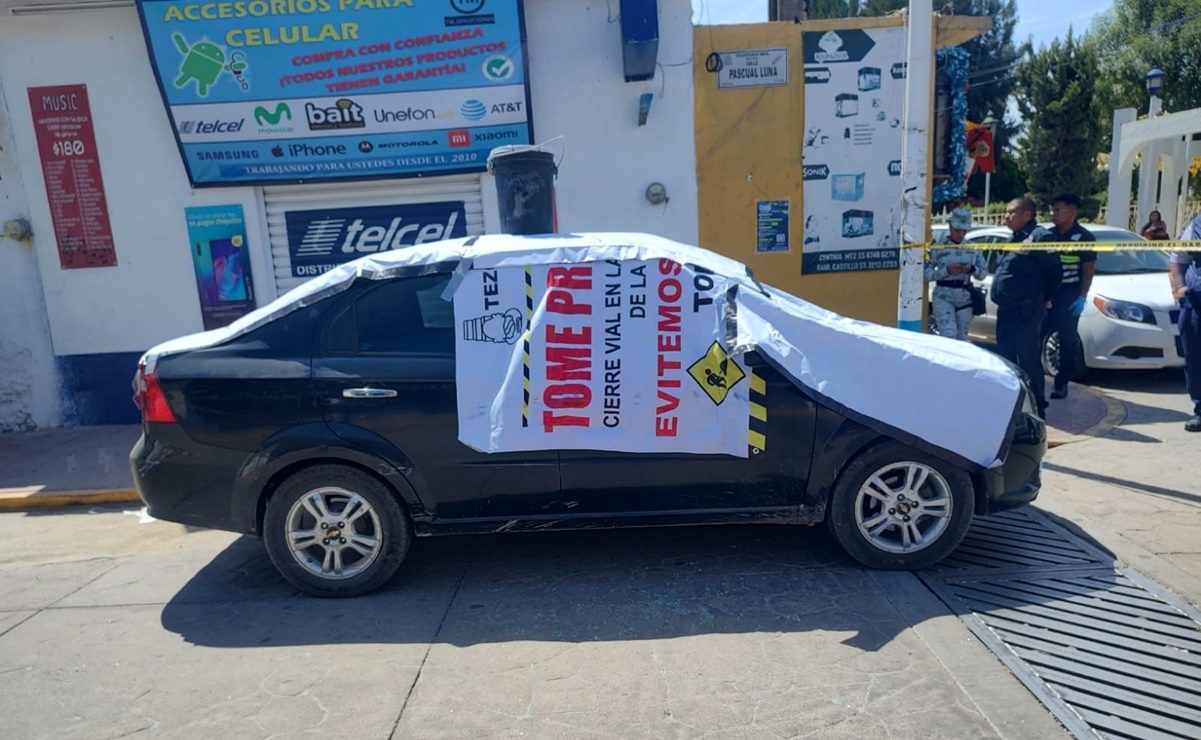 Edomex: matan a policía de Tezoyuca a un costado del Palacio Municipal