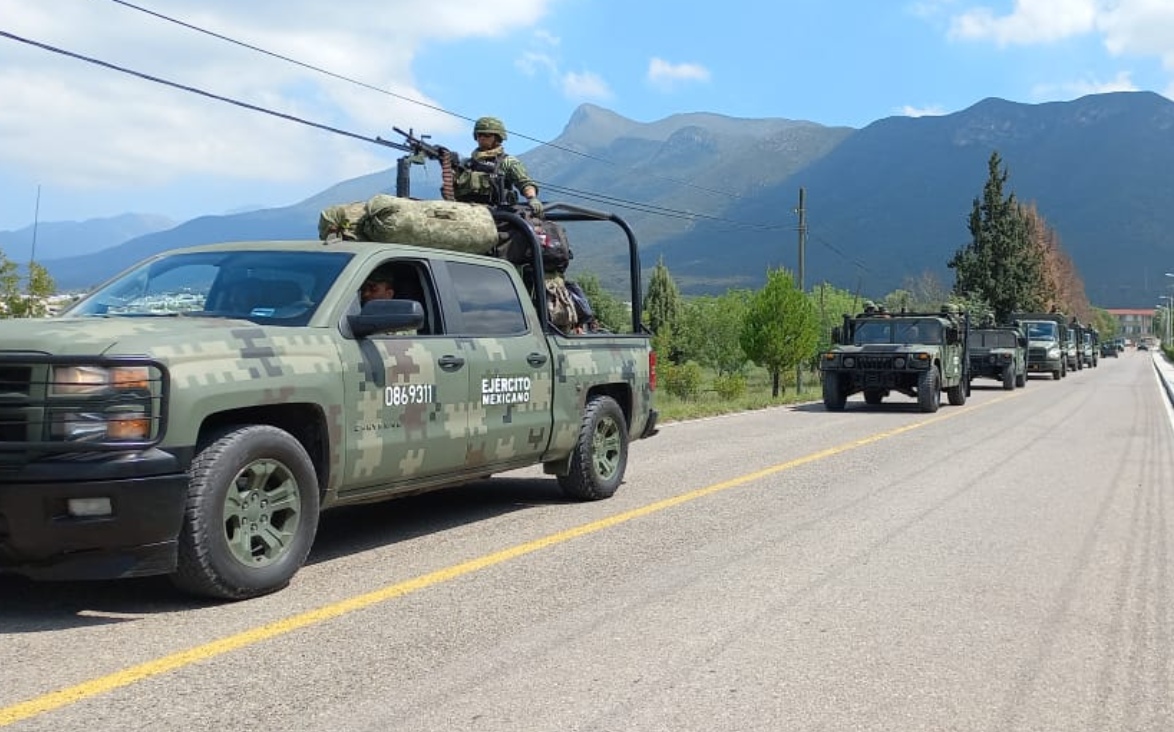 Arriban otros 200 militares para reforzar la seguridad de Zacatecas