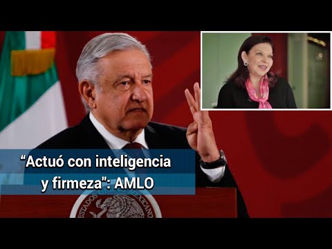 AMLO reconoce la labor de la embajadora mexicana en Bolivia