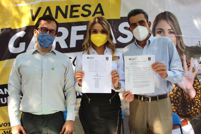 Vanesa Garfias firma agenda ecológica