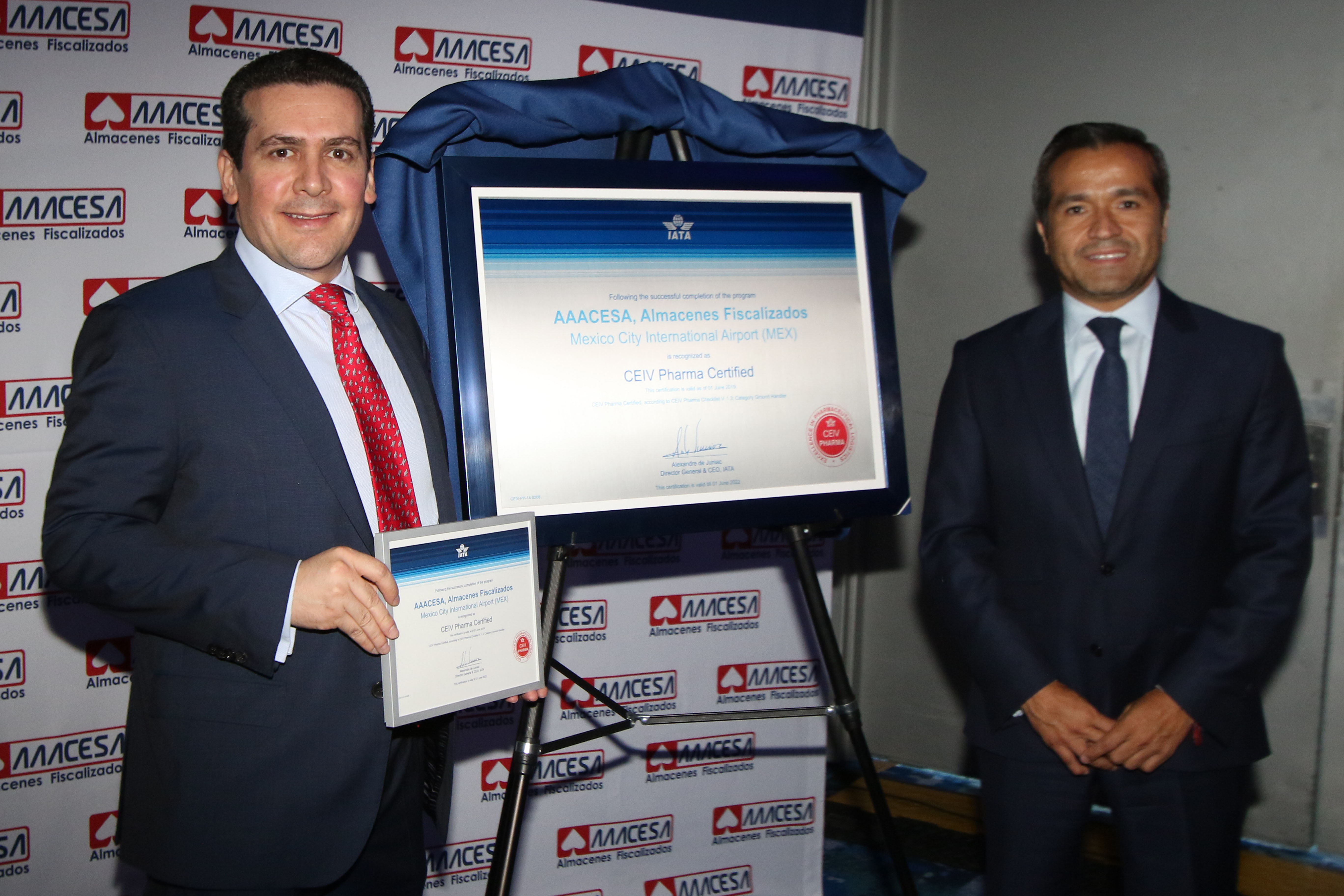 Grupo AAACESA recibe certificación por buen manejo de medicamentos