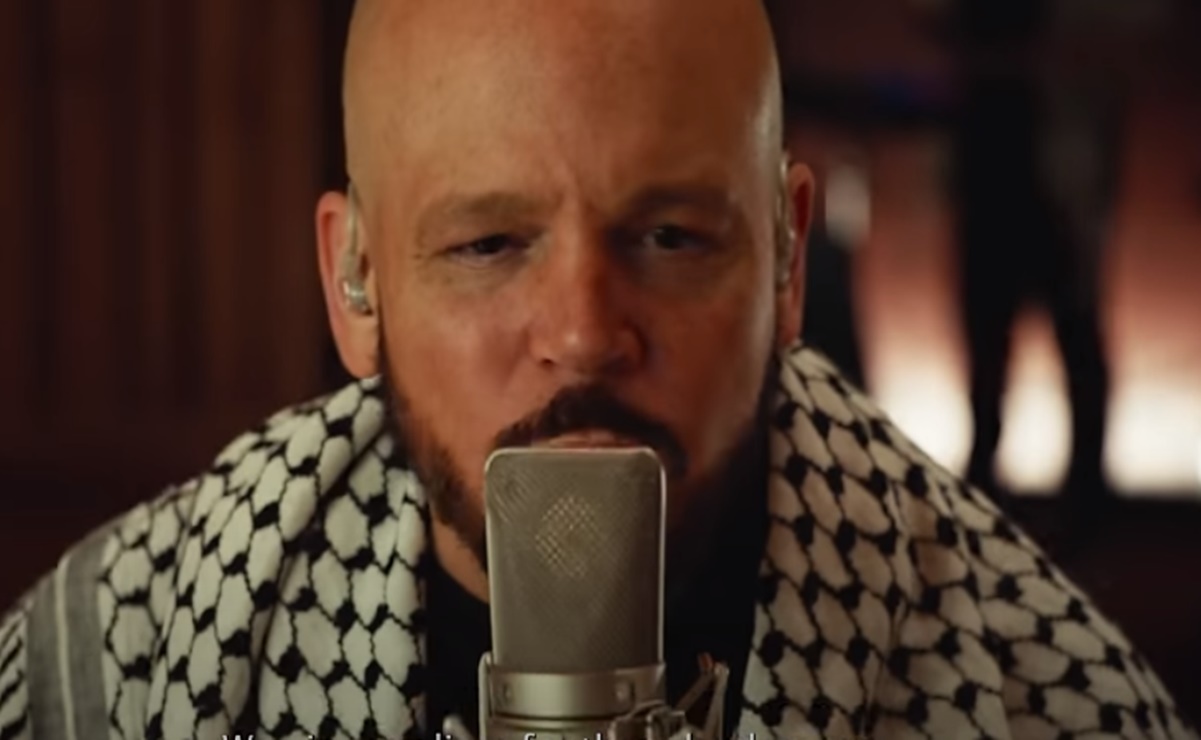 Residente canta a favor de Palestina: "veo a mi hijo en cada niño masacrado"