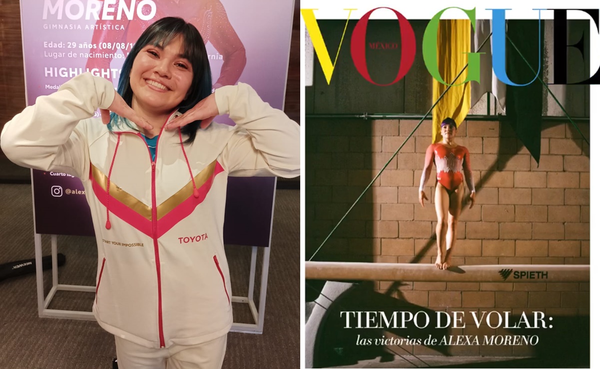 Alexa Moreno protagoniza la portada de prestigiosa revista de cara a los Juegos Olímpicos de París 2024