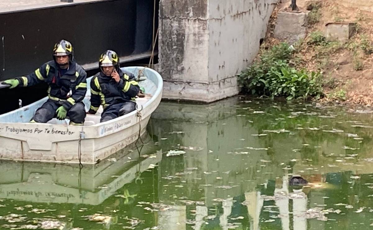 VIDEO: Encuentran el cuerpo de un hombre sin vida en el Canal de Nacional, en Coyoacán