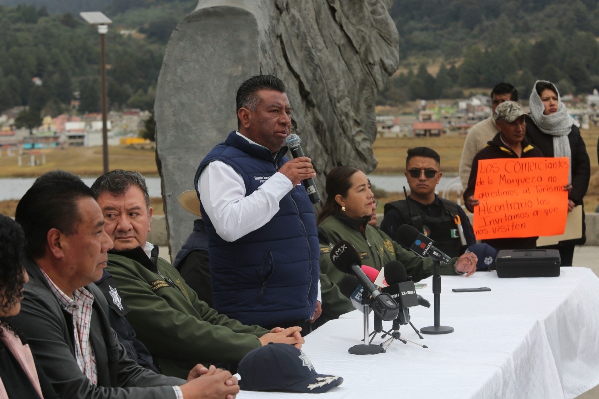 Autoridades y ejidatarios de Ocoyoacac piden no dejar de visitar La Marquesa tras agresión a jóvenes