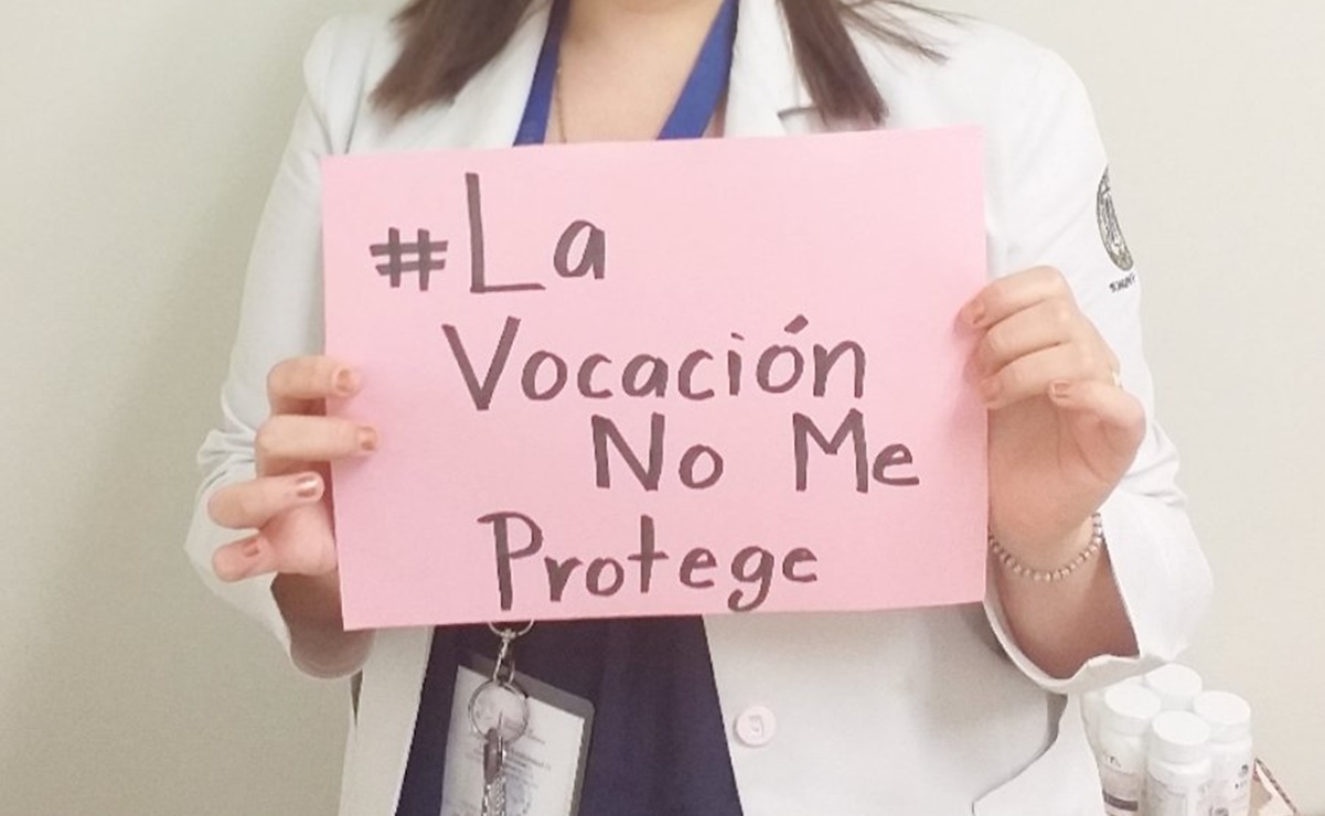 Con el hashtag #LaVocaciónNoMeProtege, alumnos de Medicina exigen insumos