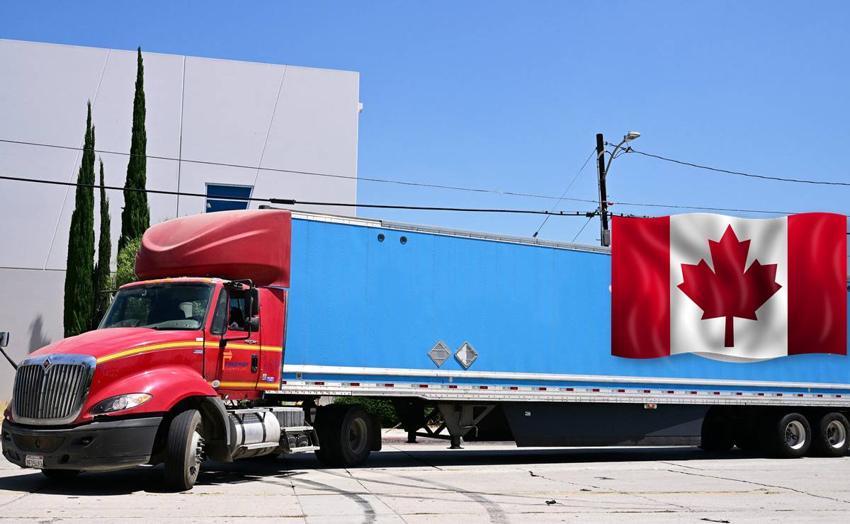¿Cuánto ganan los choferes de camiones de carga en Canadá?