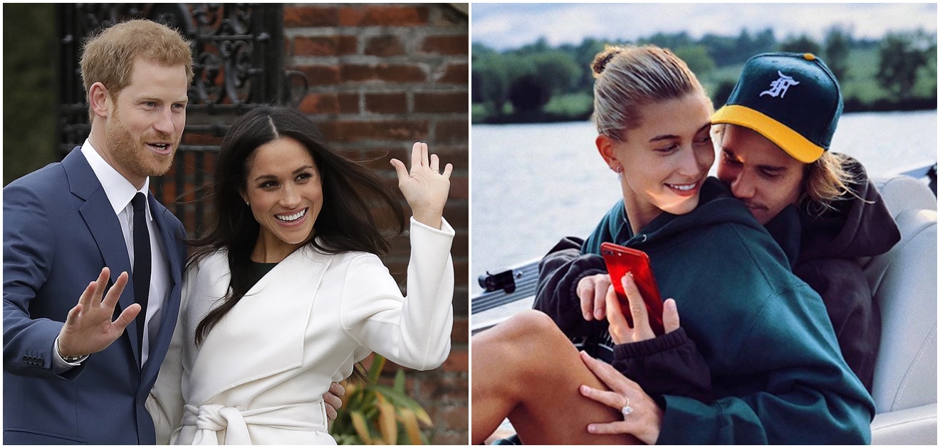 Príncipe Harry y Meghan Markle, más populares que Justin Bieber y Hailey en Estados Unidos