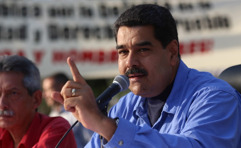 Acusa Maduro a EU de "campaña sucia" contra Evo