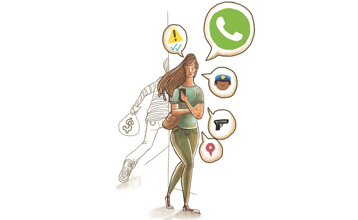 Whatsapp: herramienta contra la inseguridad