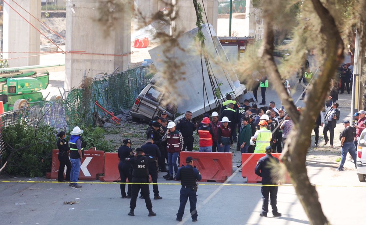 Lía Limón exige peritajes y seguridad para vecinos tras estructura dañada en obras del Tren Interurbano