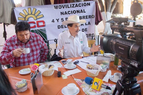 Campesinos anuncian movilización