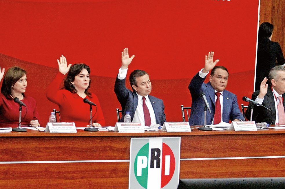 En sesión extraordinaria, el PRI arranca hoy su elección interna