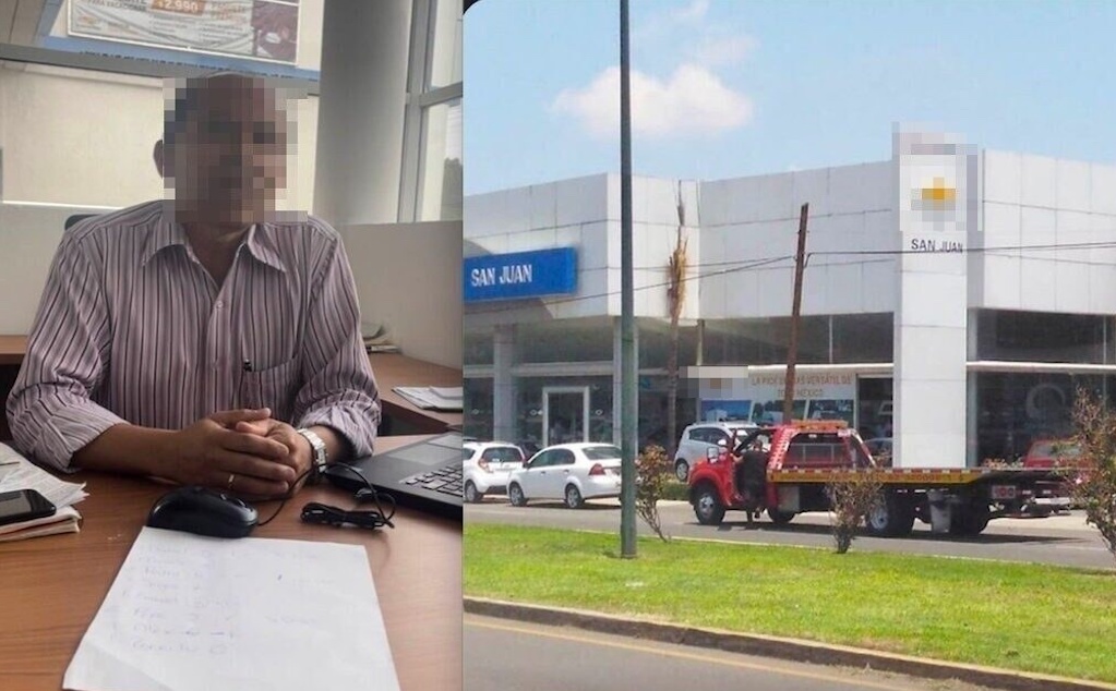 Denuncian presunta estafa en agencia de autos en San Juan del Río 