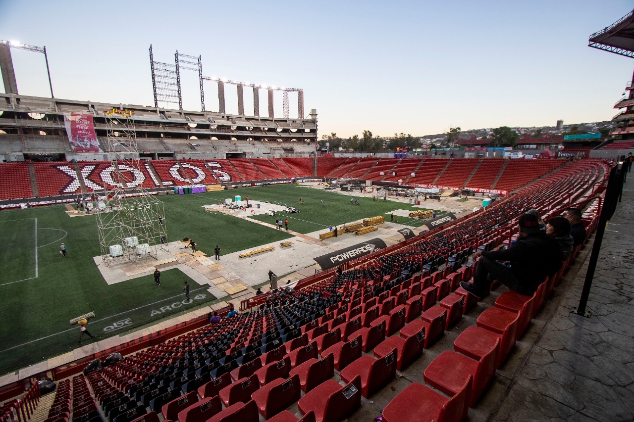 Guns N' Roses provoca retraso del partido de Tijuana vs Pachuca