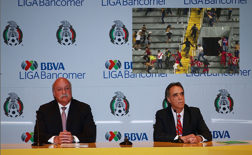 Sólo un partido de suspensión para el estadio del Veracruz; "Tuca" Ferretti se va dos juegos