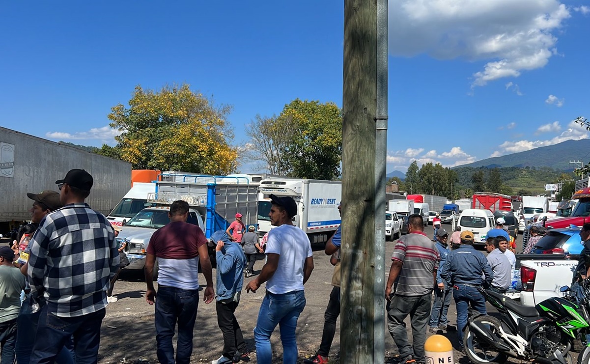 Manifestaciones de transportistas de Jiquilpan, Michoacán, habrían sido ordenadas por lugarteniente del CJNG: fuentes policiales